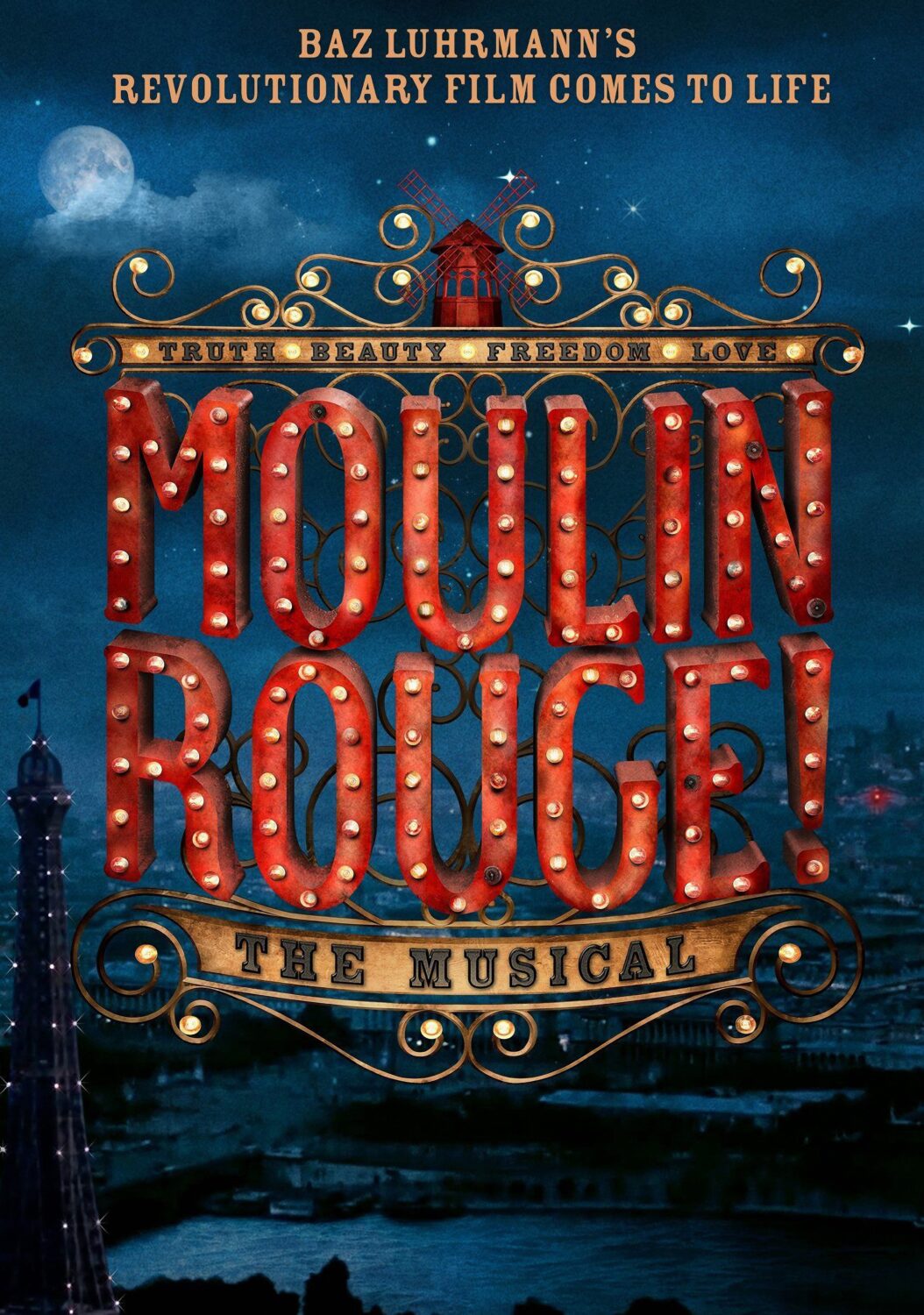 Moulin Rouge! The Musical poster