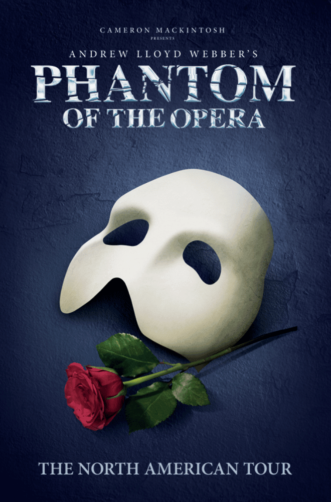 The Phantom of the Opera North American Tour poster